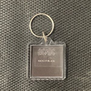 ACDC ‘Back In Black’ Album Keychain